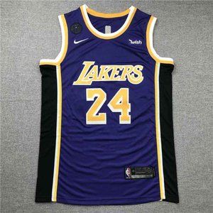 Los Angeles Lakers Kobe Bryant Jersey Purple #24